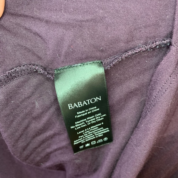 Babaton Purple Turtle Neck Long Sleeve- Size M - Picture 3 of 3